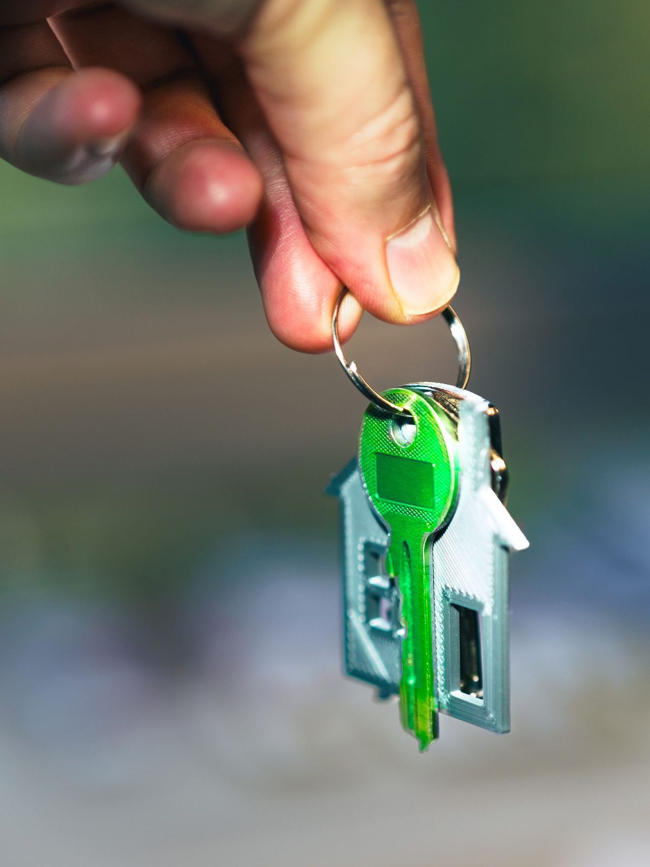 Handing over the keys at closing
